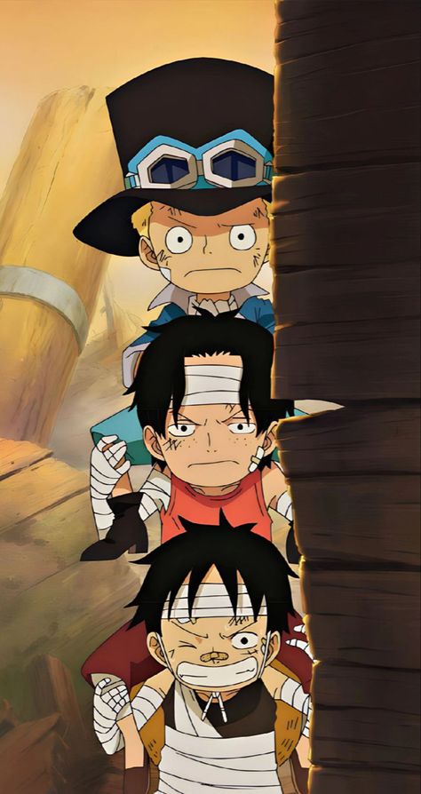 Sabo And Ace, Anime Canvas Painting, Ace One Piece, Dragon Ball Z Iphone Wallpaper, Ace Sabo Luffy, One Piece Photos, Ace And Luffy, One Piece Figure, One Piece Cartoon