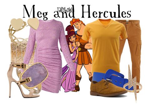 Meg And Hercules, Disneybound Couples, Meg Hercules, Disney Dress Up, Movie Inspired Outfits, Character Inspired Outfits, Anita Ko, Disney Dresses, John Hardy