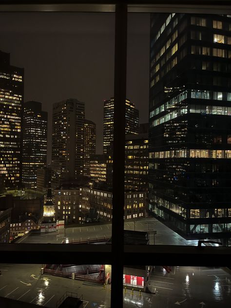 City of Boston view from apartment at night Boston Dark Aesthetic, Rich Boston Aesthetic, Boston City Aesthetic Night, 1st Place Aesthetic, City Aesthetic Boston, Boston At Night Aesthetic, Boston Night Aesthetic, Boston Winter Aesthetic, Living In Boston Aesthetic