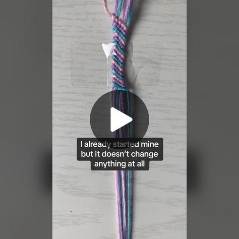 Candy stripe bracelet tutorial! #friendshipbracelets #friendshipbracel... | Bracelet Making | TikTok Candy Stripe Bracelet Tutorial, Candy Stripe Bracelet, Candy Stripes, Bracelet Tutorial, Bracelet Making, Friendship Bracelets, Make Your Day, Make Your, Candy