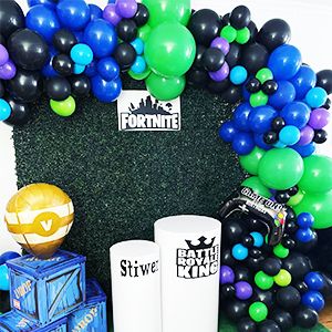 Ships within 24 Hours or Less! Buy This Product Form Our Website For Your Amazing Party! D-BUPU Video Game Balloon Garland Kit for Birthday ,Tiffany Blue Black Purple Green Balloons with Game Foil Balloons Arch for Game Party Supplies Gamer Decorations Shop at https://www.homepartyking.com/product/d-bupu-video-game-balloon-garland-kit-for-birthday-tiffany-blue-black-purple-green-balloons-with-game-foil-balloons-arch-for-game-party-supplies-gamer-decorations Fornite Ballon Garland, Blue Green Purple Balloon Garland, Gamer Decorations, Fortnite Balloons, Fortnite Birthday Balloons, Fortnite Birthday Banner, Green Balloons, Balloons Arch, Fortnite Party