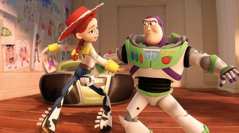 Buzz X Jessie, Buzz And Jessie, Jessie And Buzz, Disney Lyrics, Dibujos Toy Story, The Stranger Movie, Jessie Toy Story, Toy Story Characters, Toy Story Buzz Lightyear