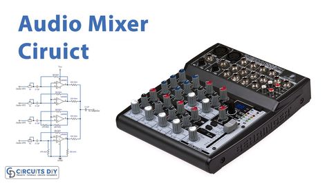 Yamaha Audio, Mixer Audio, Circuit Board Design, Electronic Projects, Hardware Components, Circuit Diagram, Audio Recording, Power Amplifiers, Electronics Projects