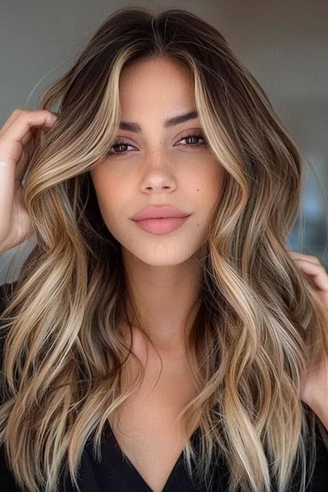 Balayage Vs Ombre Hair: Which Style Suits You Best? - Pinch Of Glam Hair Painting Blonde Balayage Highlights, Painted Balayage Brunette, Balayage Dark Hair Blonde, Partial Balayage Long Hair, Bright Brunette Balayage, Blonde Hair With Dark Roots Balayage, Thick Money Piece Balayage, Balayage Hair Summer 2024, Highlights Ends Of Hair