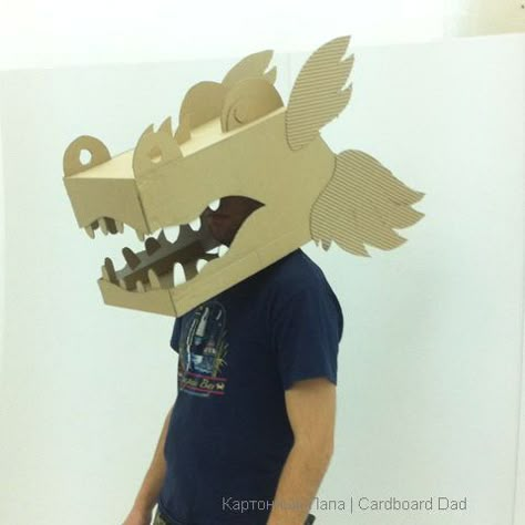 Cardboard dragon mask #capgrossos #santjordi | dressups & costumes ... Cardboard Dragon Mask, Cardboard Dragon, Diy Dragon Costume, Diy Dragon, Cardboard Mask, Chinese New Year Dragon, Dragon Mask, Chinese Crafts, Chinese New Year Crafts