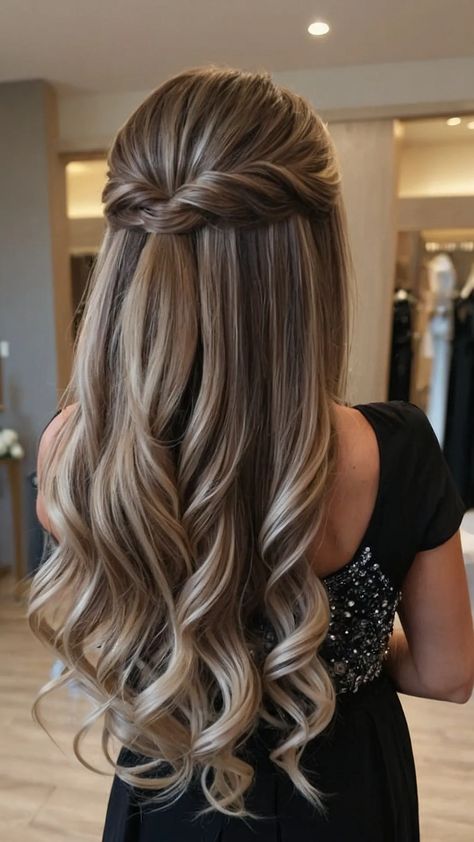 15 Creative Bridesmaid Hairstyle Ideas to Brighten Your Big Day 33 Bridesmaid Hair Inspo, Bridesmaid Hairstyles For Long Hair, Simple Bridesmaid Hair, Peinados Fáciles Para Cabello Corto, Wedding Hairstyles Half Up Half Down, Bridesmaid Hairstyles, Bridal Hairstyles, Half Up Hair, Wedding Hairstyles For Long Hair