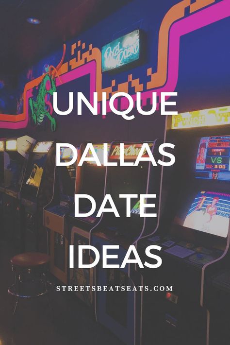 Fun Date Ideas in Dallas Fort Worth Dallas Date Ideas, Couples Trips, Dallas Murals, Dallas Nightlife, Dallas Things To Do, Summer Date Ideas, Fun Date Ideas, Dallas Travel, Texas Trip