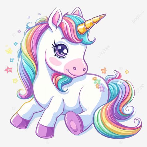 Unicorn Png Free, Unicorn Clipart Free Printable, Unicorn Pictures Free Printable, Unicorn Images Free Printable, My Little Pony Tattoo, Cute Christmas Clipart, Aesthetic Clipart, Fantasy Png, Christmas Clipart Free