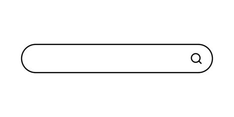 browser search bar template, simple minimal design with magnifying glass, search icon free vector Search Bar Overlay, Search Bar Aesthetic Template, Search Bar Png, Search Overlay, Search Bar Template, Search Bar Icon, Search Bar Design, Browser Template, Search Png