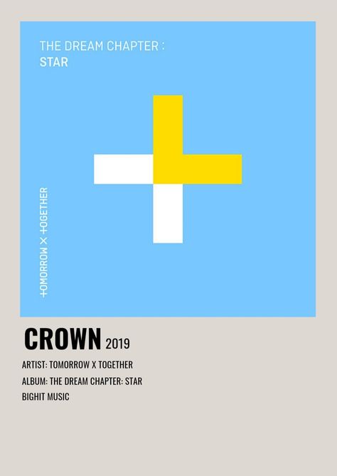 Do not repost/rebrand Crown Txt Album Cover, Song Polaroid, Polaroid Poster, Album Covers, Bar Chart, Crown, Songs, Music, Quick Saves