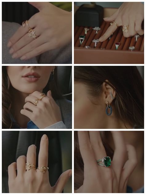 Eda Yildiz Ring Aesthetic, Art Photography Portrait, Asian Drama, Hande Ercel, Jewelry Lookbook, Jewelry Outfit, Girly Jewelry, Dream Jewelry, Blackpink Jisoo