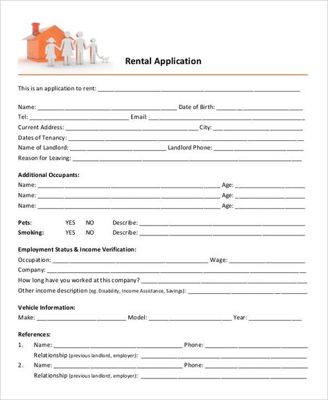 Printable Rental Application Form | Template Business PSD, Excel, Word, PDF Rental Application Form, Rental Organization, Rent Receipt, Application Cover Letter, Real Estate Forms, Reason For Leaving, Questionnaire Template, Resume Template Examples, Job Application Form