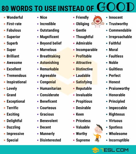 Synonyms for GOOD: List of 80 GOOD Synonyms in English - 7 E S L Very Good Synonyms, Good Synonyms Words, Synonym For Good, Cool Synonyms, Show Synonyms, Synonyms Of Good, Asked Synonyms, Good Synonyms, Synonyms For Good