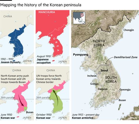 Mapping the history of the Korean peninsula Korean Peninsula, North Korean, North Korea, Incheon, South Korean, Beijing, The History, Tattoo Ideas, Fuel