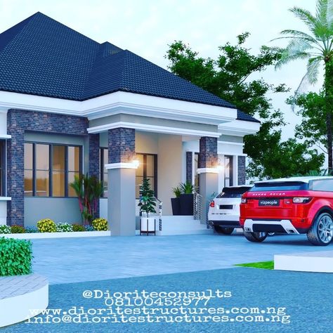 5 Bedroom Bungalow House Plans, Landscape Gazebo, 5 Bedroom Bungalow, Open Lounge, 4 Bedroom Bungalow, Modern Bungalow House Plans, 4 Bedroom House Designs, Modern Bungalow House Design, Bungalow Style House