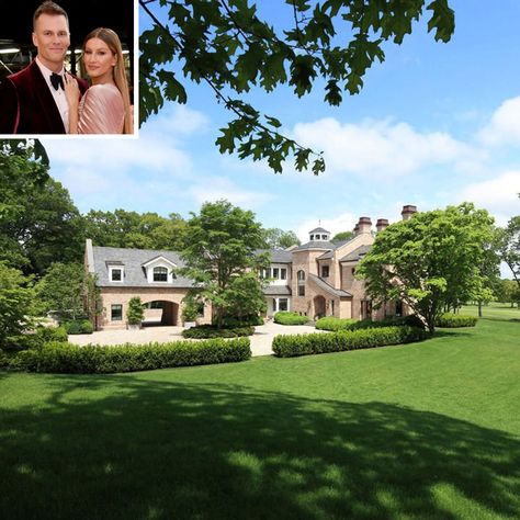 Tom Brady and Gisele Bündchen’s Boston Mansion Is on Sale for $39,500,000 Boston Mansion, Tom Brady And Gisele Bundchen, Tom Brady Kissing Son, Tom Brady And His Son, Gisele Bundchen Tom Brady, Cobblestone Driveway, Waterfront House, Tom Brady And Gisele, Old State House Boston