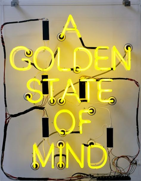 A golden state of mind #CaliforniaDreaming Golden State Of Mind, Lemon Drops, California Love, California Dreaming, Yellow Aesthetic, Typography Inspiration, Mellow Yellow, Happy Colors, State Of Mind