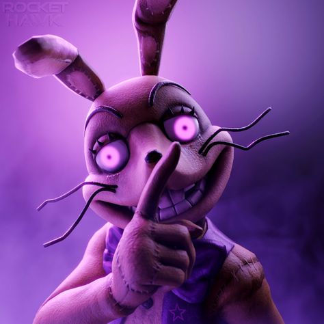 Bonnie Costume, Spring Bonnie, Computer Virus, Help Wanted, William Afton, Five Nights At Freddy's, Rocket, Purple