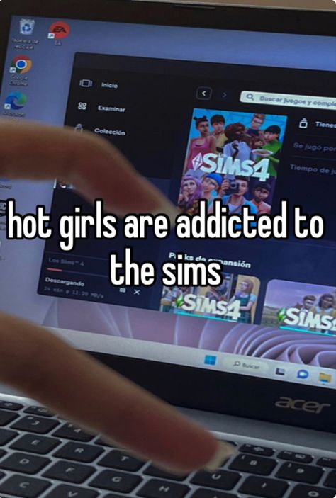 Sims 4 Whispers, Sims4 Memes, Video Games Memes, Wifey Material, Play Sims, Relatable Crush Posts, Dark And Twisted, Girl Facts, Girl Boss Quotes