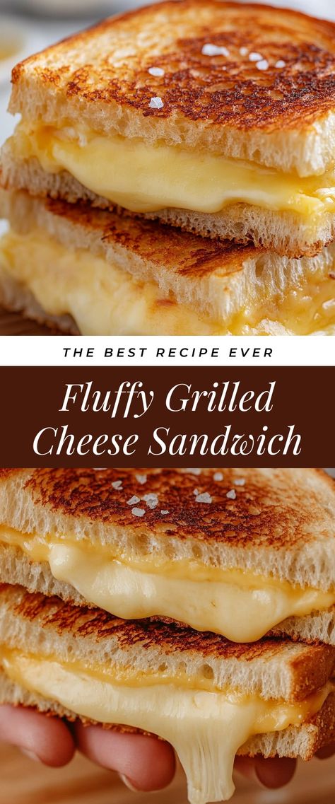 Image for Fluffy Grilled Cheese Sandwich Grown Up Grilled Cheese Sandwiches, Easy Grilled Cheese Sandwich, Best Cheese For Grilled Cheese, Grilled Cheese Sandwich Ideas, Adult Grilled Cheese Sandwiches, Grilled Cheese With Mayo, Adult Grilled Cheese, Grilled Cheese Recipes Easy, Grilled Cheese Sandwich Recipes