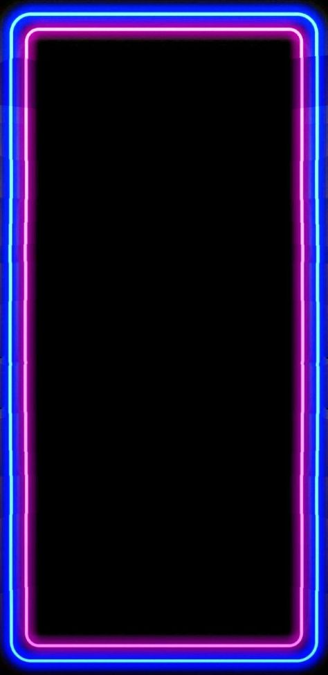 Pink & Blue Neon border light Neon Border Wallpaper, Pink Neon Wallpaper, Wallpaper Edge, Neon Light Wallpaper, Border Wallpaper, Iphone Wallpaper For Guys, Neon Backgrounds, Iphone Wallpaper Hipster, Framed Wallpaper