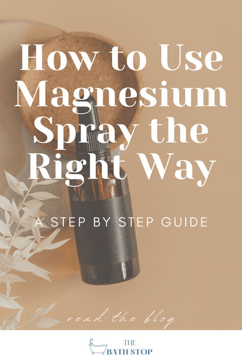 Read the blog to learn how to use magnesium spray the right way, ensuring you are getting all the benefits to adding magnesium to your daily skincare routine. Topical Magnesium Benefits, How To Make Magnesium Spray, Benefits Of Magnesium Spray, Magnesium Spray Benefits, Topical Magnesium, Benefits Of Magnesium, Magnesium Spray, Magnesium Benefits, Daily Skincare Routine