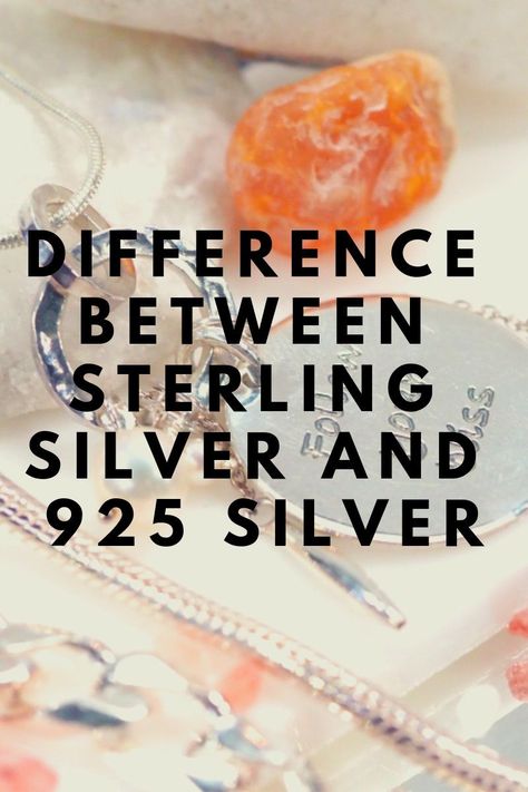 The Difference Between Sterling Silver and 925 Silver Silversmithing Jewelry, Metal Jewelry Making, Jewelry Knowledge, Inexpensive Jewelry, Silversmith Jewellery, Clean Sterling Silver, Silver Jewelry Diy, Handmade Silver Jewellery, Silverware Jewelry