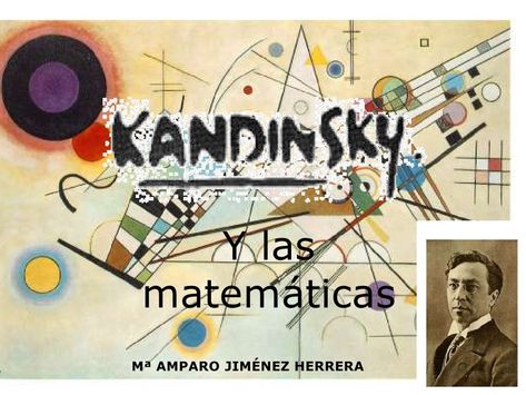 Kandinsky y las matemáticas Maths Primary School, Math Art, Art Lessons Elementary, Jackson Pollock, Drawing Lessons, Wassily Kandinsky, Elementary Art, Kids Education, Art Lessons