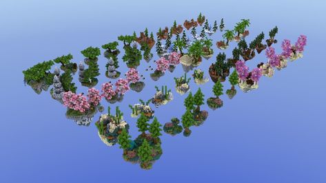 Hypixel Skyblock Island Ideas, Hypixel Skyblock Island, Minecraft Skyblock Island Ideas, Minecraft Sky Island, Skyblock Island Ideas, Skyblock Island, Minecraft Map, Cathedral Church, Island Ideas