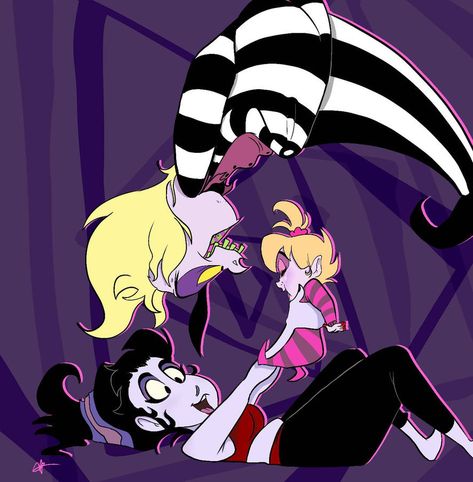 Beetlejuice +Lydia=Betta Juice Lydia And Beetlejuice Fanart, Lydia Beetlejuice Cartoon, Animal Totem Spirit Guides, Beetlejuice Lydia, Lydia Beetlejuice, Beetlejuice Fan Art, Beetlejuice Cartoon, Halloween Date, Horror Cartoon