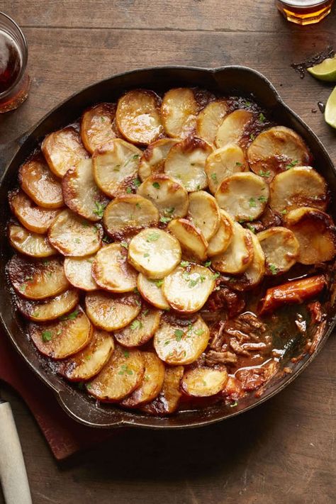 spiced-beef-hot-pot-0317 Vegan Hotpot, Cottagecore Recipes, Hot Pot Recipe, Cottagecore Food, Lazy Cat Kitchen, Yummy Casserole Recipes, Healthy Casserole Recipes, Cat Kitchen, Spiced Beef