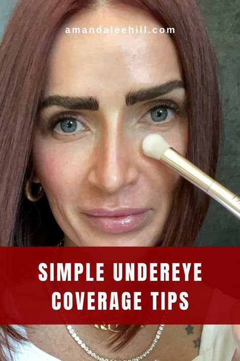 What Color Concealer To Use Under Eyes, What Color Corrector For Dark Circles, Seint Makeup Undereye, Under Eye Makeup Creasing, Bright Concealer Under Eyes, Dark Under Eye Color Corrector, Color Correction Makeup Tutorials, Color Corrector Makeup, Color Correct Dark Circles