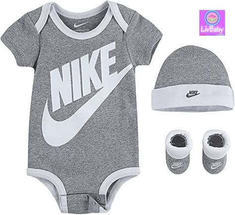 Bootie Socks, Baby Boy Outfits Swag, Baby Boy Swag, Baby Nike, Nike Baby, Layette Set, Rib Fabric, Cotton Bodysuit, Fashionable Baby Clothes