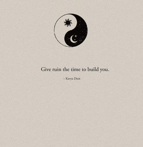 Yin Energy Quotes, Emotionless Tattoo Ideas, Ying And Yang Aesthetic, Ying And Yang Quotes, Sun Ying Yang Tattoo, Yin Yang Sun Tattoo, Floral Ying Yang Tattoo, Sun And Moon Ying Yang Tattoo, Ying Yang Quotes