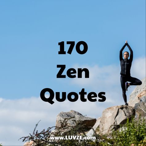 Are you looking for the best zen quotes? Look no further! In this article, we have listed 170 quotes and sayings about zen. Enjoy! Yoga Sayings Quotes, Zen Sayings, Zen Quotes Funny, Zen Quotes Spirituality, Meditation Quotes Inspiration, Zen Quotes Mindfulness, Yoga Sayings, Asian Quotes, Zen Buddhism Quotes