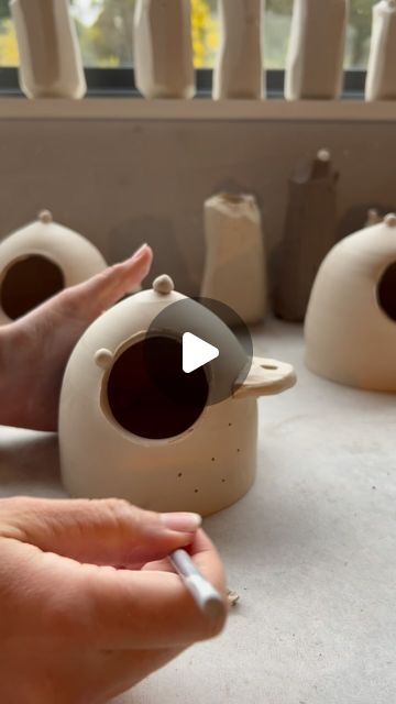 bridget bodenham on Instagram: "Salt pots for beside the stove ✨" Stove, Salt, Ceramics, On Instagram, Instagram