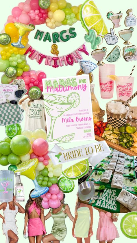 #margs&matrimony #margsandmatrimony #bachtheme #margsbachtheme #pinkbachoutfit #greenbachoutfit #margs #matrimony #bachelorettethemes #bachelorette Margs Before Matrimony, Margs And Matrimony Pool Day, Margarita Bachelorette Theme, Margs Bachelorette Theme, Margs And Matrimony Bridal Shower Ideas, Perfect Match Bachelorette Theme, Margs And Matrimony Bachelorette Themes, Margarita Themed Bachelorette Party, Margaritas And Matrimony Bachelorette