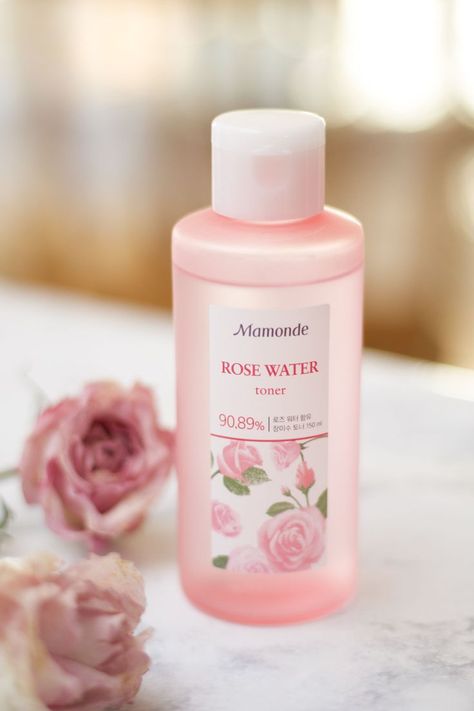 Does Rose Water Expire 2023? My Own Experience Mamonde Rose Water Toner, Elizabeth Arden Green Tea Perfume, Toner Packaging, Cosmetics Campaign, Tea Perfume, Rose Products, Rose Skincare, Hydration Water, Adobe Illustration