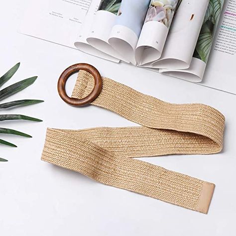 Womens Braided Vintage Wide Elastic Stretch Waist Belt Retro Cinch Belt Braided Belt for Women Lady apricot-105cm at Amazon Women’s Clothing store Belly Necklace, Long Weave, Baggy Tops, Cinch Belt, Women Fashion Casual, Tan Belt, Waist Belts, Dress Jeans, Braided Belt