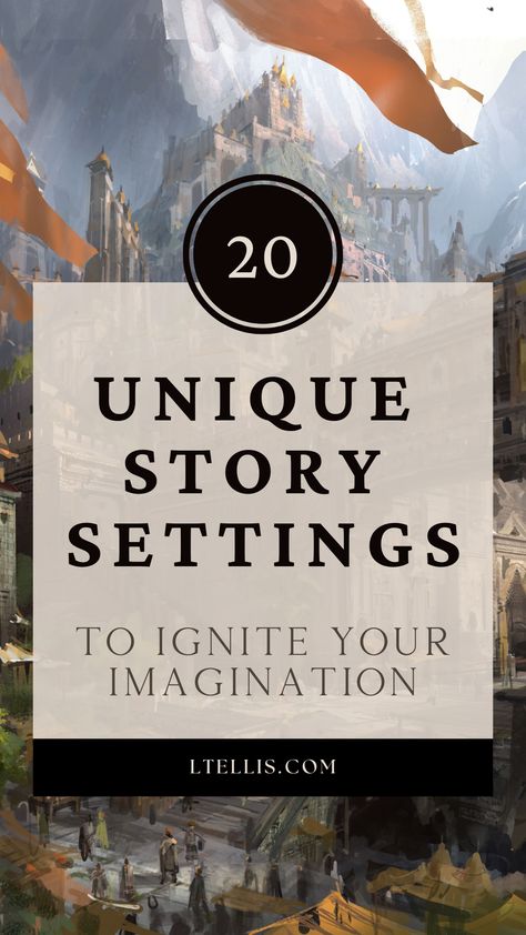 Fairy Tale Prompts Creative Writing, Futuristic Story Ideas, Book Settings Ideas, World Setting Ideas, Setting Ideas For Stories, Fantasy World Ideas Writing, Setting Ideas Writing, Story Map Ideas, Settings For Stories