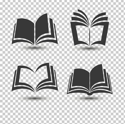 Book Icon Png, Beard Wallpaper, Book Silhouette, Asthetic Picture White And Black, Book Icon, Black And White Books, Interior Design Layout, Book Logo, Game Logo Design