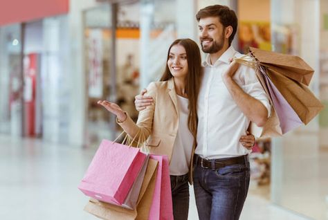 Retail Analyst Predicts One-Third of American Malls Will Close | Mental Floss High Class Fashion, Shop Plans, Women Life, Retail Shop, Shop Logo, Happy Couple, Shopping Bags, Fashion Store, Shop Design