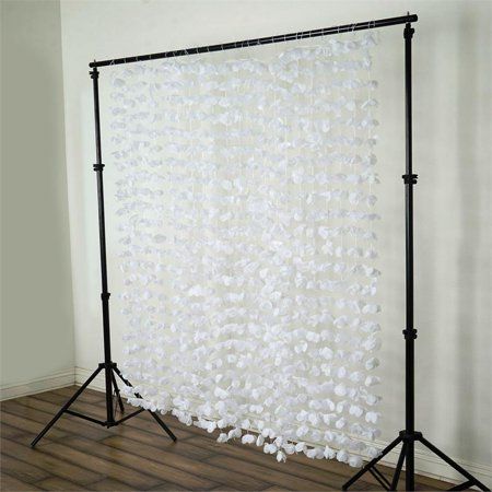 BalsaCircle 6 ft x 6 ft Flower Garland Backdrop Curtain - Wedding Party Photobooth Ceremony Event Photo Decorations - Walmart.com Flower Garland Backdrop, Cheap Wedding Flowers, Garland Backdrops, Doorway Curtain, Event Backdrop, Flower Garland, Photo Decor, Wedding Flower Arrangements, Flower Backdrop