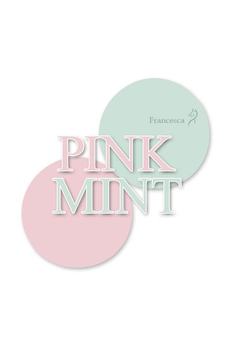 Pink And Mint Outfit, Pastel Color Combinations For Clothes, Pastel Color Palette Combination, Mint Color Combinations, Mint Green Color Combinations, Pastel Colour Combinations, Spa Colors, Color Knowledge, Wall Color Combination