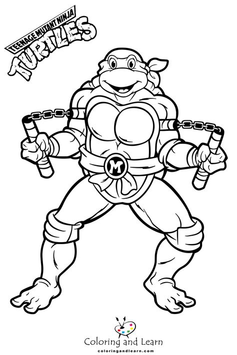 Best printable Teenage Mutant Ninja Turtles Coloring Pages  - Teenage Mutant Ninja Turtles coloring pages provide fans with a creative opportunity to color and personalize their favorite characters. Beloved heroe... - drawing Teenage Mutant Ninja Turtles Color Pages, Ninja Turtles Printables, Ninja Turtles Coloring Pages, Hulk Coloring Pages, Ninja Turtle Coloring Pages, Elsa Coloring Pages, Minions Coloring Pages, Turtle Coloring Pages, Tmnt Party