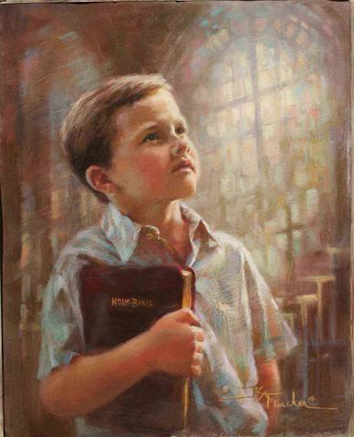 Children Praying, Ayat Alkitab, Biblical Art, Jehovah's Witnesses, Jesus Pictures, Bible Art, Christian Art, Faith In God, My Son