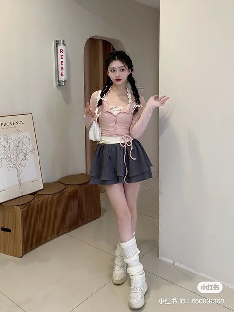 Outfit Ideas Balletcore, Balletcore Fashion, Softgirl Outfits, Clueless Outfits, Ballet Fashion, Kawaii Fashion Outfits, 가을 패션, Girly Fashion, Edgy Outfits