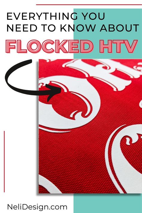 Wondering what's the difference between regular heat transfer vinyl and flocked HTV? Want to know what to do with it? In this post, you'll also learn where you can get flocked HTV, on what base material you can apply it. But the best part, I will tell you what Cricut Design Space setting to use (so easy!) and how to apply it with your Easy Press. Flocked Vinyl Heat Transfer, Strip Flock Htv, Flocked Htv Ideas, Flocked Iron On Vinyl, Flock Htv Ideas, Cricut Expression 2, Cricut Blades, Iron On Cricut, Business Talk