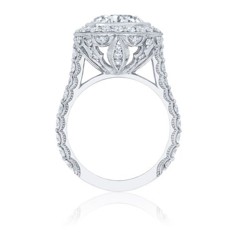 Style# HT2614RD10 - RoyalT - Engagement Rings - Tacori.com Tacori Wedding Rings, Classic Diamond Engagement Ring, Diamond Engagement Rings Cushion, Tacori Engagement Rings, Emerald Cut Diamond Engagement Ring, Unique Diamond Engagement Rings, Engagement Rings Affordable, Platinum Diamond Engagement Rings, Round Diamond Engagement Rings