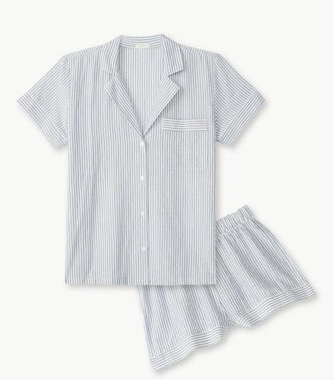 Cute Pjs, Cute Pajama Sets, Short Pj Set, Striped Pyjamas, Soft Pajamas, Cute Pajamas, Feminine Design, Pajama Top, Short Pajama Set